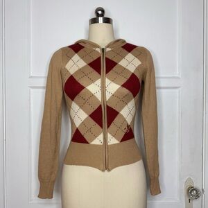 Forever 21 argyle jacket